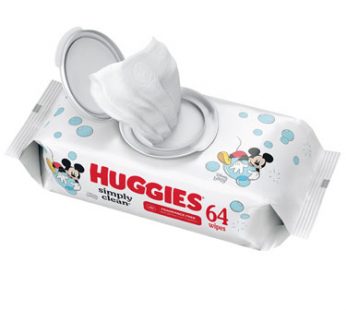 Pañitos Huggies Simply Clean