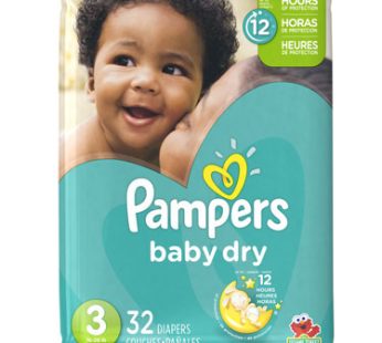 Pampers Baby Dry Pañal